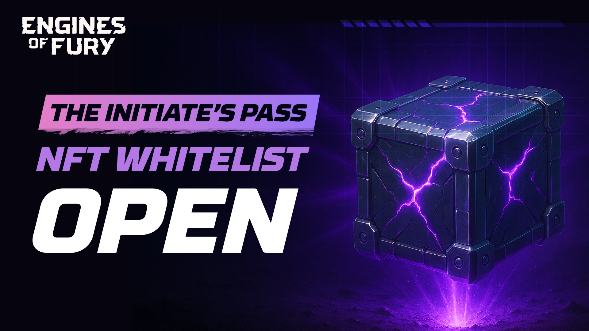 THE INITIATE'S PASS NFT WHITELIST IS OPEN
